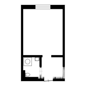 1-к квартира, на длительный срок, 30м2, 2/4 этаж