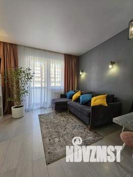 1-к квартира, посуточно, 46м2, 1/1 этаж