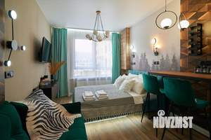 Студия квартира, посуточно, 21м2, 2/9 этаж