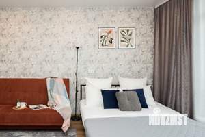 Студия квартира, посуточно, 30м2, 6/18 этаж