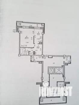 1-к квартира, посуточно, 52м2, 4/16 этаж
