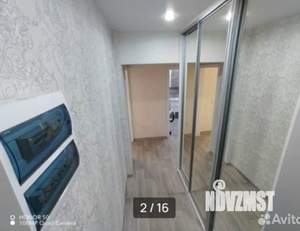 1-к квартира, посуточно, 45м2, 4/16 этаж
