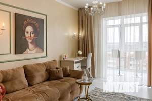 1-к квартира, посуточно, 42м2, 12/18 этаж