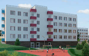 Студия квартира, на длительный срок, 23м2, 4/12 этаж