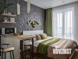 1-к квартира, посуточно, 25м2, 1/1 этаж