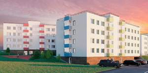 Студия квартира, на длительный срок, 23м2, 4/12 этаж