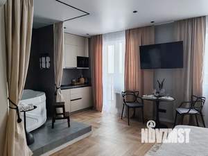 Студия квартира, посуточно, 44м2, 8/9 этаж