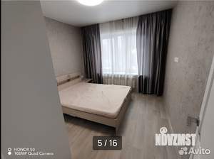 1-к квартира, посуточно, 45м2, 4/16 этаж