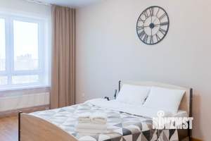 Студия квартира, посуточно, 43м2, 9/17 этаж
