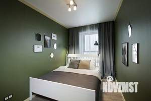 1-к квартира, посуточно, 34м2, 1/1 этаж