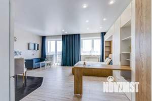 1-к квартира, посуточно, 45м2, 12/16 этаж