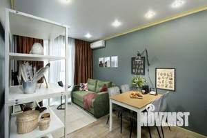 1-к квартира, посуточно, 34м2, 1/1 этаж