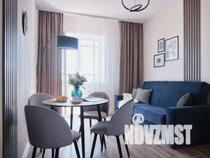 1-к квартира, посуточно, 43м2, 9/12 этаж