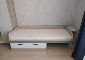 Студия квартира, на длительный срок, 30м2, 6/12 этаж