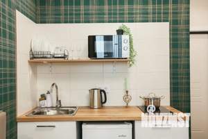 1-к квартира, посуточно, 24м2, 1/1 этаж