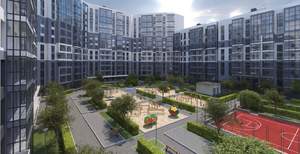 2-к квартира, на длительный срок, 43м2, 2/9 этаж