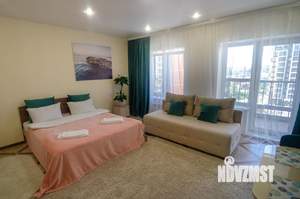 1-к квартира, посуточно, 46м2, 1/1 этаж