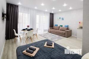 Студия квартира, посуточно, 42м2, 11/18 этаж