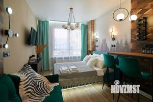 Студия квартира, посуточно, 25м2, 2/10 этаж