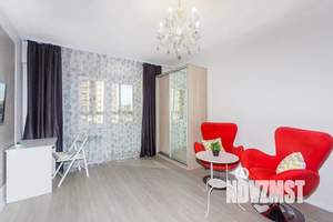 1-к квартира, посуточно, 45м2, 9/17 этаж