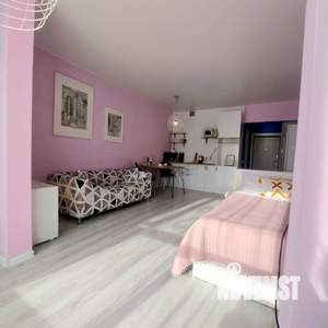 Студия квартира, посуточно, 30м2, 13/19 этаж