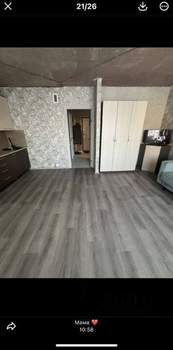 Студия квартира, на длительный срок, 30м2, 5/12 этаж