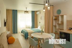 Студия квартира, посуточно, 36м2, 16/17 этаж