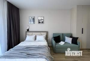 Студия квартира, посуточно, 35м2, 10/18 этаж