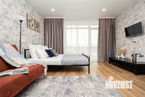 Студия квартира, посуточно, 30м2, 6/18 этаж