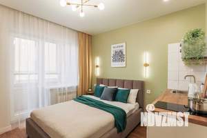 1-к квартира, посуточно, 20м2, 1/1 этаж