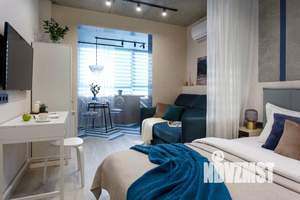1-к квартира, посуточно, 27м2, 1/1 этаж