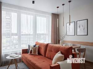 1-к квартира, посуточно, 36м2, 1/1 этаж