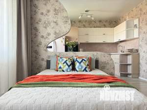 Студия квартира, посуточно, 40м2, 6/12 этаж