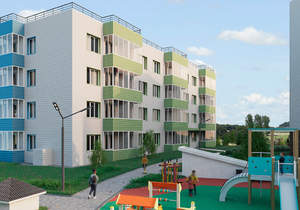 Студия квартира, на длительный срок, 23м2, 4/12 этаж