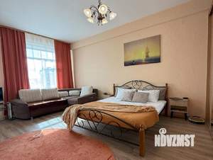 1-к квартира, посуточно, 46м2, 1/1 этаж