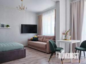 Студия квартира, посуточно, 38м2, 7/18 этаж