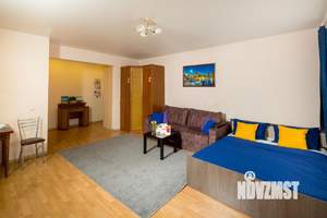 1-к квартира, посуточно, 44м2, 1/1 этаж