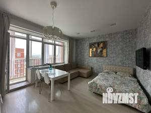 Студия квартира, посуточно, 41м2, 16/16 этаж