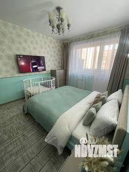 3-к квартира, посуточно, 68м2, 1/1 этаж