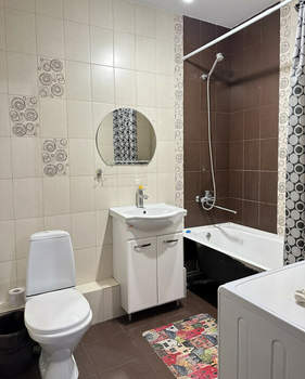 Студия квартира, на длительный срок, 43м2, 2/16 этаж