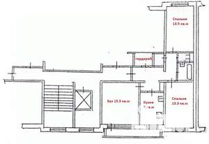 3-к квартира, на длительный срок, 68м2, 7/9 этаж