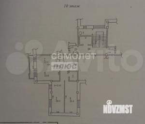 3-к квартира, вторичка, 95м2, 10/11 этаж