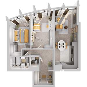 2-к квартира, вторичка, 81м2, 4/8 этаж