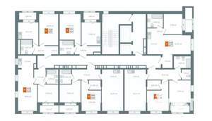 3-к квартира, вторичка, 59м2, 4/14 этаж