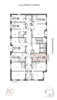 Студия квартира, вторичка, 23м2, 16/19 этаж