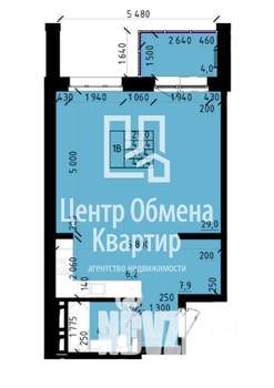 2-к квартира, сданный дом, 51м2, 5/15 этаж