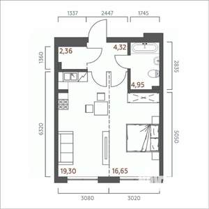 Фото квартиры на продажу (1)