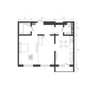 2-к квартира, вторичка, 59м2, 10/10 этаж