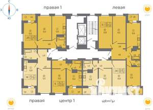 2-к квартира, вторичка, 60м2, 8/14 этаж