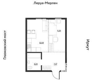 1-к квартира, вторичка, 33м2, 8/19 этаж